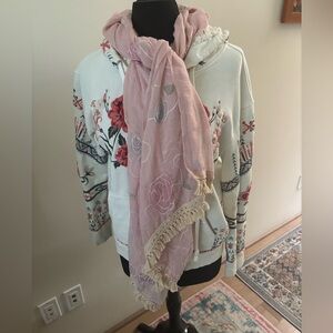 Gorgeous Rose Scarf